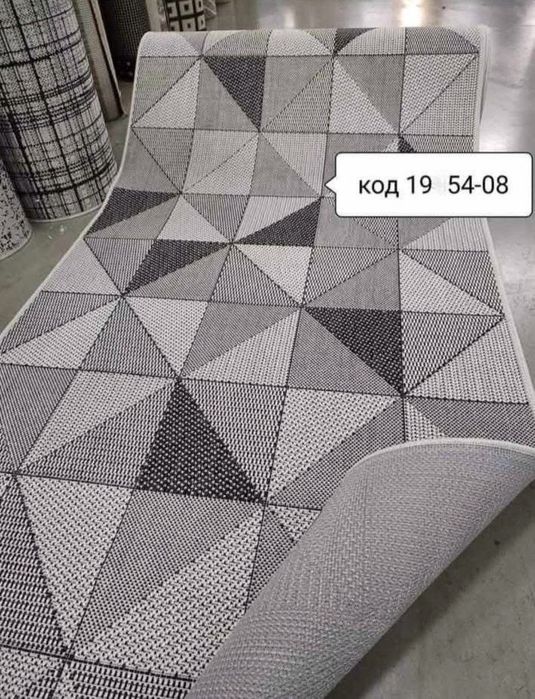 Безворсові коврові доріжки та килими на резині Karat Flex. Гума латекс