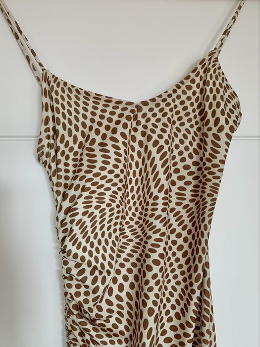 Vestido comprido estampado