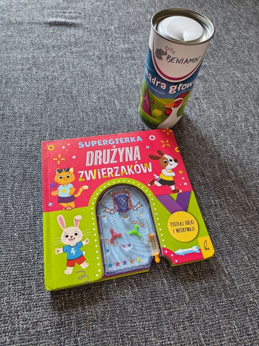 Gra+książka Drużyna zwierzaków/Mądre głowy