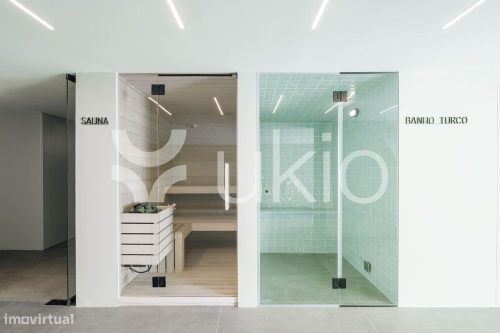 Apartamento T1 com ginásio e piscina em Entrecampos