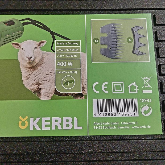 Máquina eléctrica de Tosquia Ovelhas KERBL CONSTANTA4