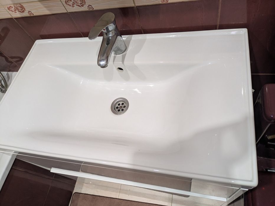 Тумба під мийку, мийка керамічна в ванну. Самовивіз