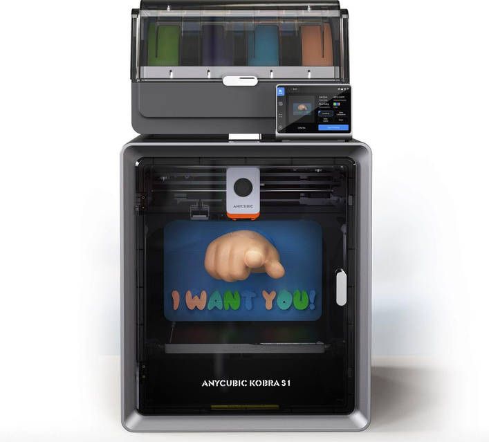3D-принтер Anycubic Kobra S1 Combo