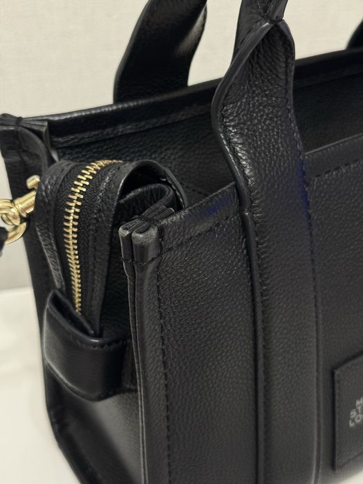 Сумка Marc Jacobs Tote bag оригінал. Кожаная черная сумка.