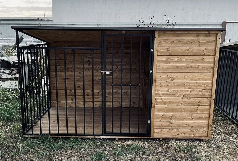 Якісний вольєр для собак, розміром 2.50*1.20