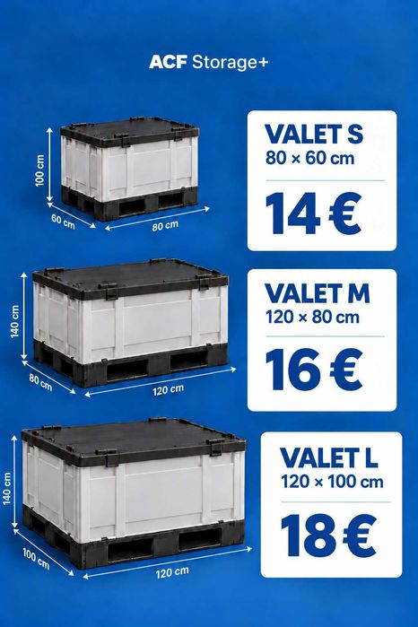 Valet Storage (Serviço de Armazenamento)