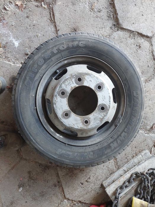 Felga 5.5J16H2  opona firestone vanhawk winter 195/75/r16c BLIŹNIAK