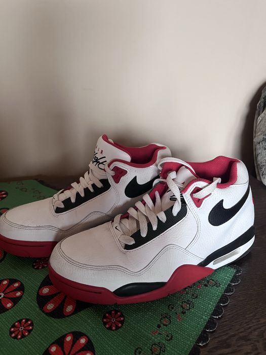 Nike Air Flight 89 White Red Black – rozmiar 42 (US 8.5)