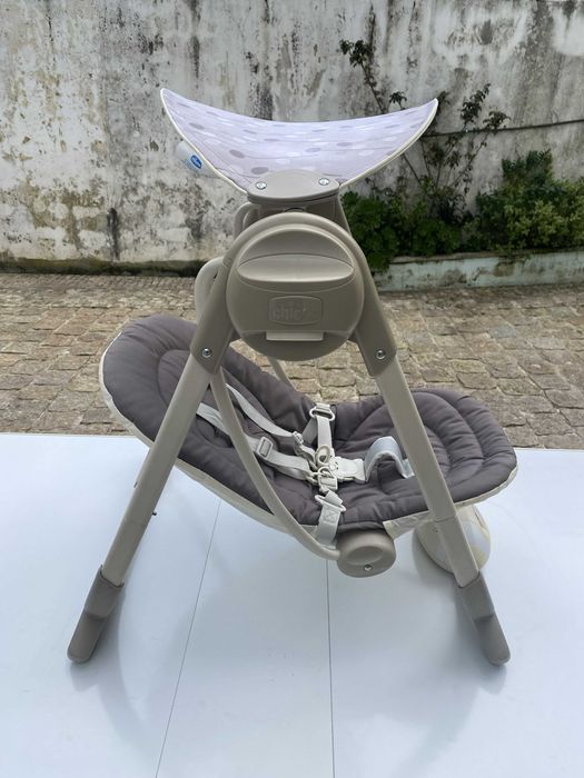 Espreguiçadeira Chicco Polly Swing – Baloiço Automático com Música