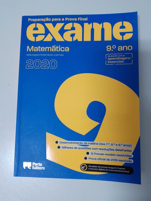 Livro de Preparação para a Prova Final 9° ano Matemática