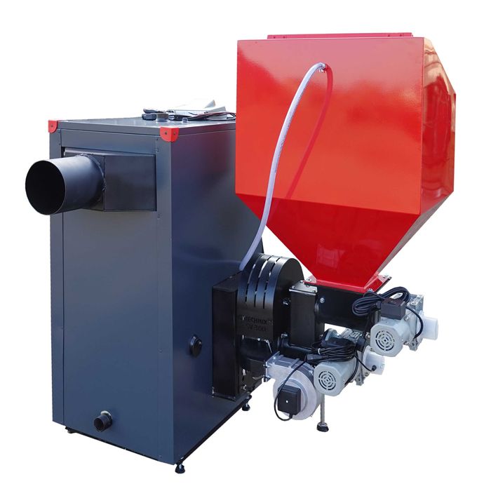 Piec Kocioł na Pellet Drewno 10kw 60-100m2 5klasa 15KW 20KW 25KW