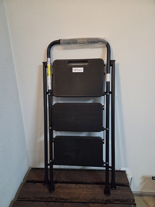 Składana domowa trzystopniowa Drabina HB Tower