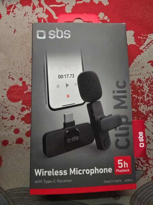 Microfone Wireless SBS