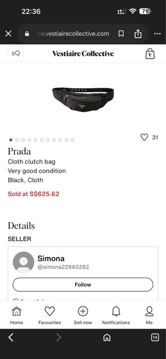 Вінтажна сумка Prada (оригінал, made in Italy)