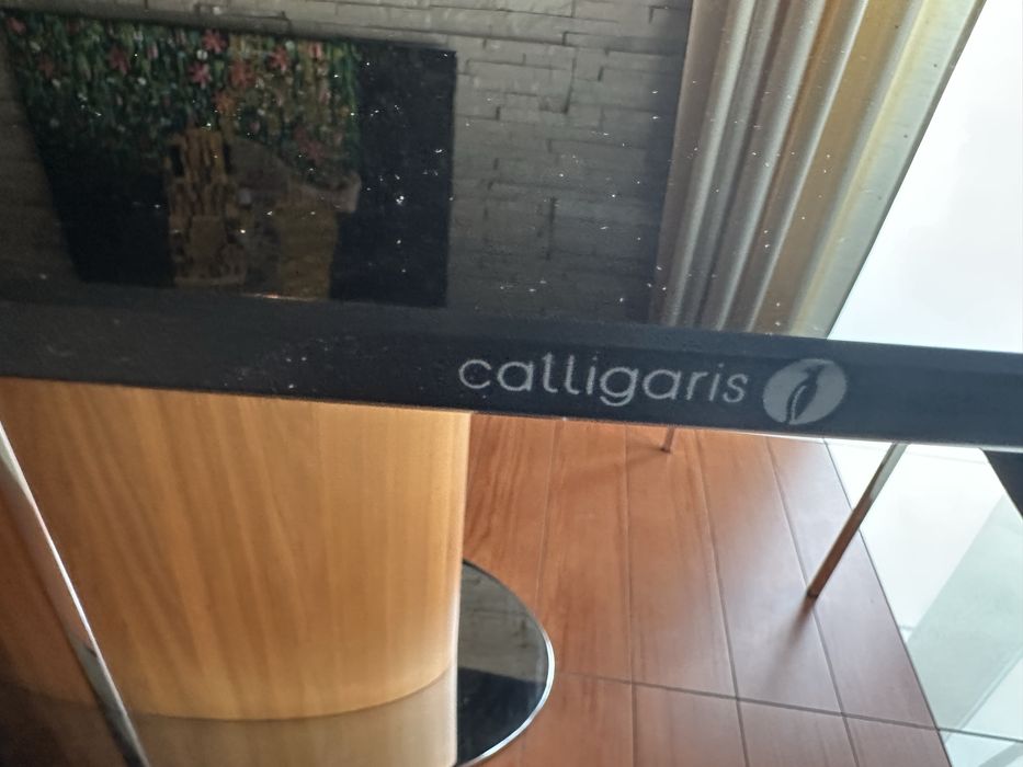 Stół Calligaris Kler165/255/105 Zesraw Krzesła Calligaris 6szt Idealne