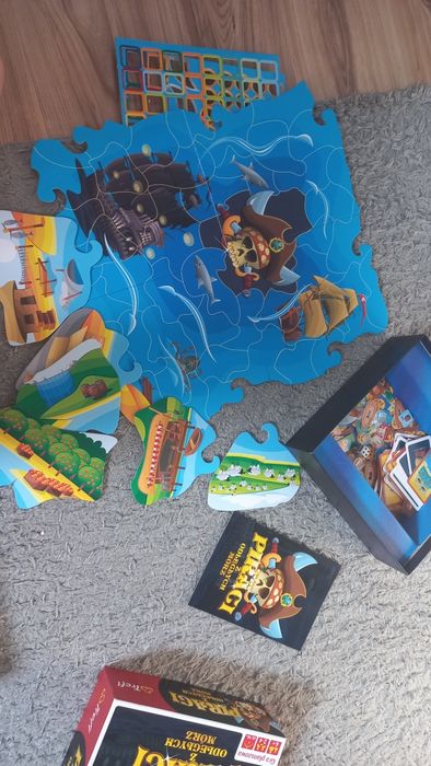 Gra planszowa Pirac z odległych mórz Trefl jak nowa