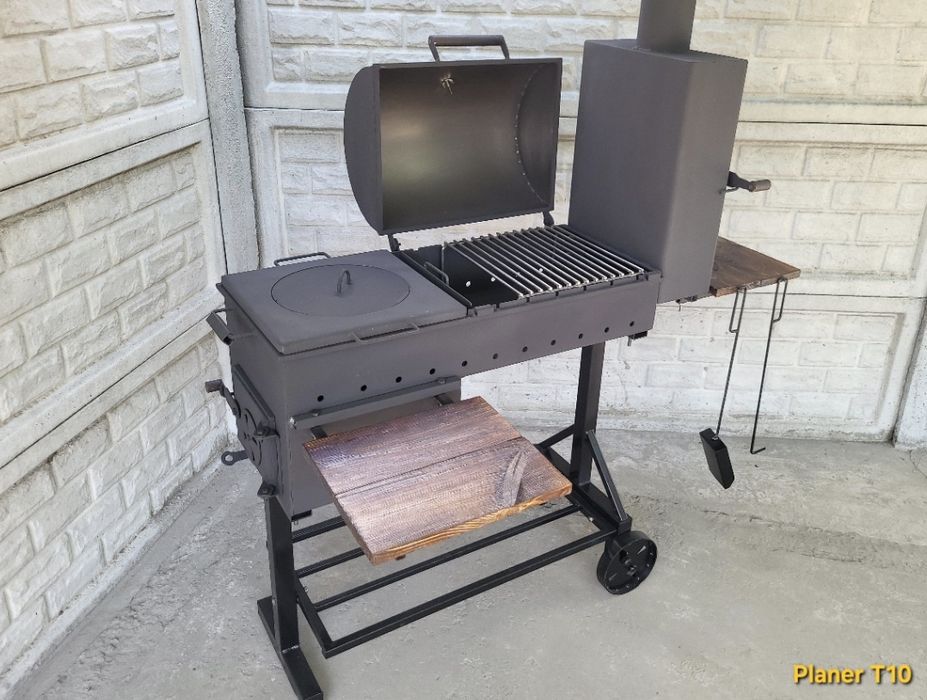 • 3/4/5мм • Гарантія! Від Заводу! Мангал Коптильня / Печь под Казан