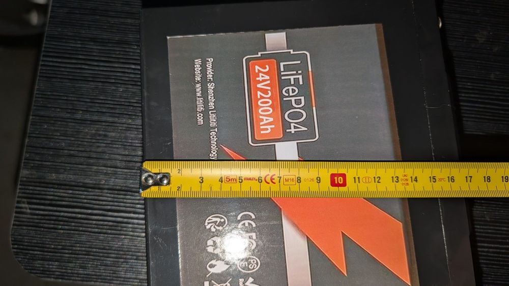 2 x baterias LiFePO4 24V 200A
