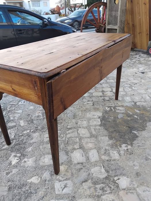 Mesa de aba rústica