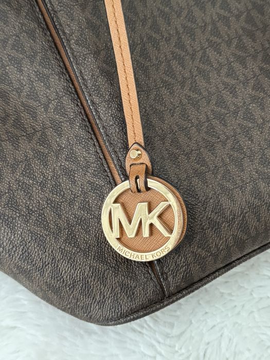 Michael Kors, Jet Set Logo Tote Bag, com Chaveiro.