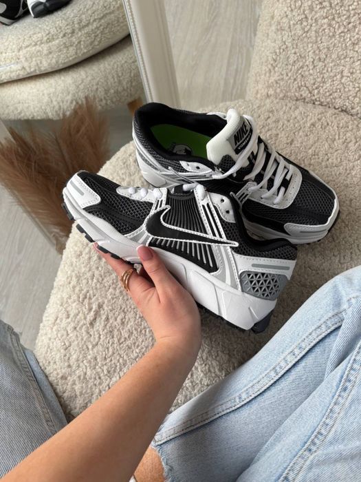 Кросівки Nike Vomero Zoom 5 Grey Black  найк зум вумеро сірі 36-45