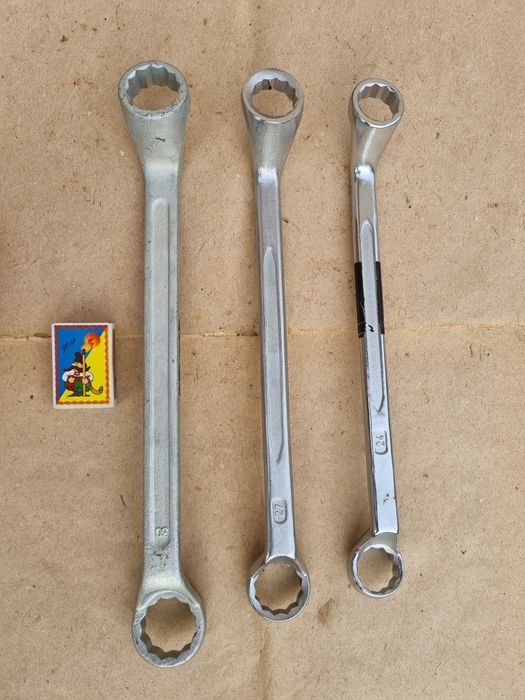 Набор накидных коленчатых ключей Хром-ванадиум производства СССР