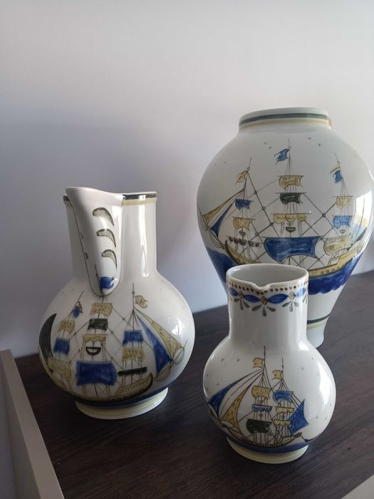 Louça de Viana pintada á mão