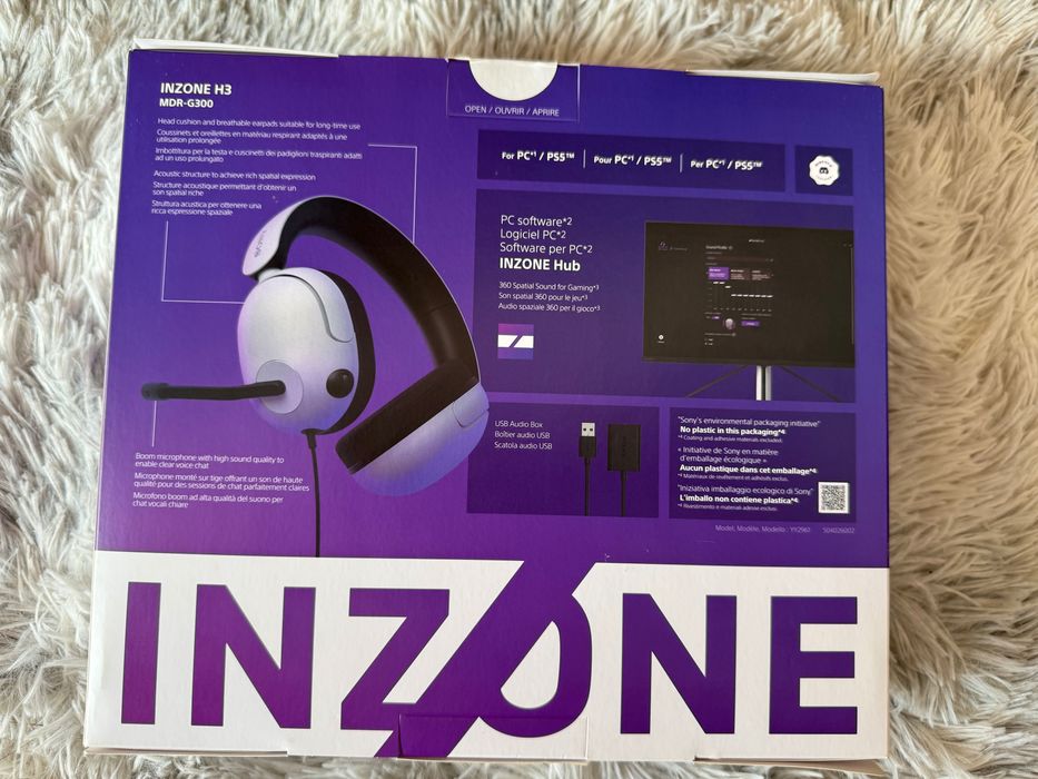 Fones Gaming Sony Inzone H3 Selado (2 Unidades)