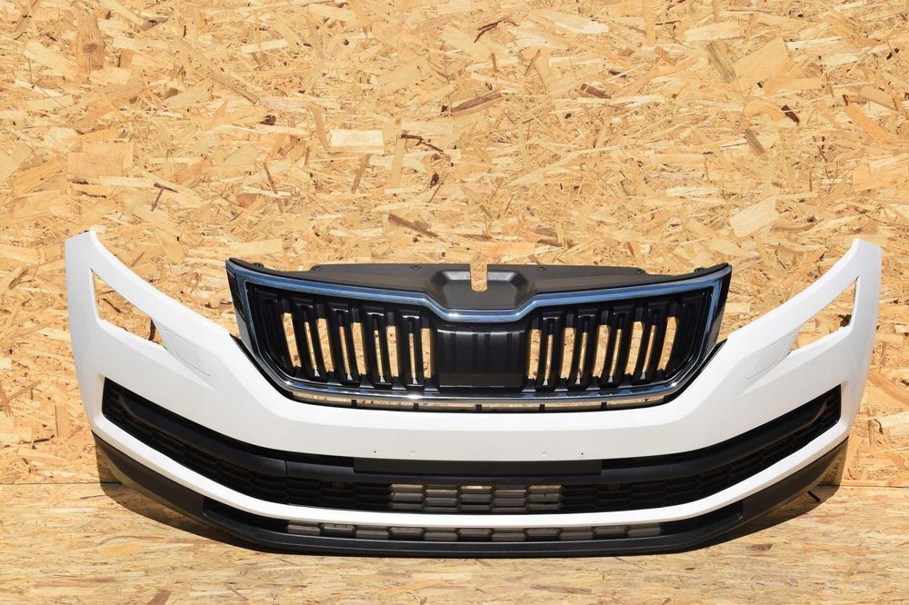 Бампер передний перед Skoda Kodiaq VRS Scout рест до рест разборка