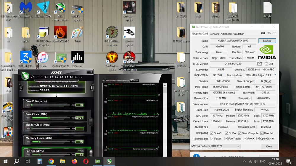 мощный игровой компьютер core i5 10400 RTX 3070 8GB