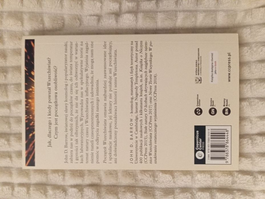 Początek wszechświata John D. Barrow