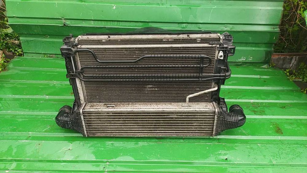 Касета радіаторів з діфузором Мерседес w212 2.2 cdi