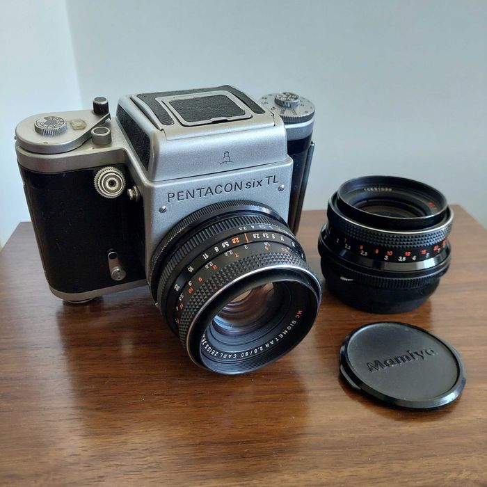 Pentacon six TL + Carl Zeiss Jena DDR MC Biometar 2.8/80