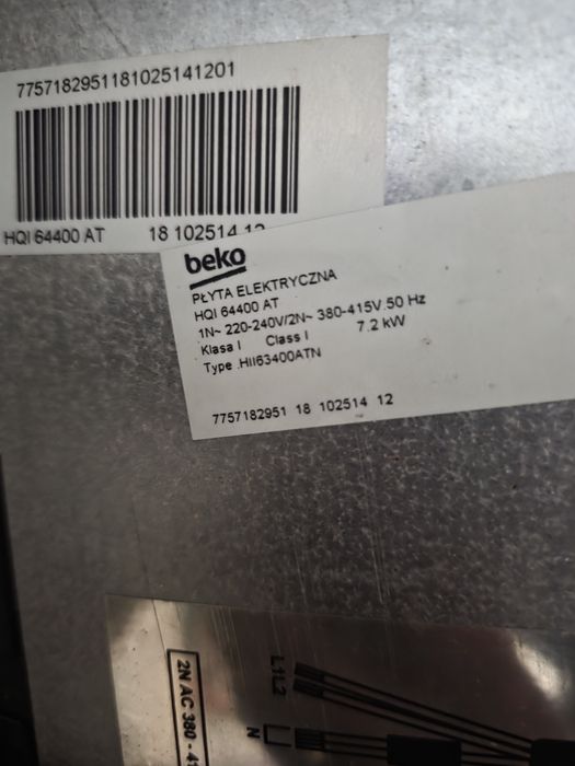 Płyta indukcyjna BEKO