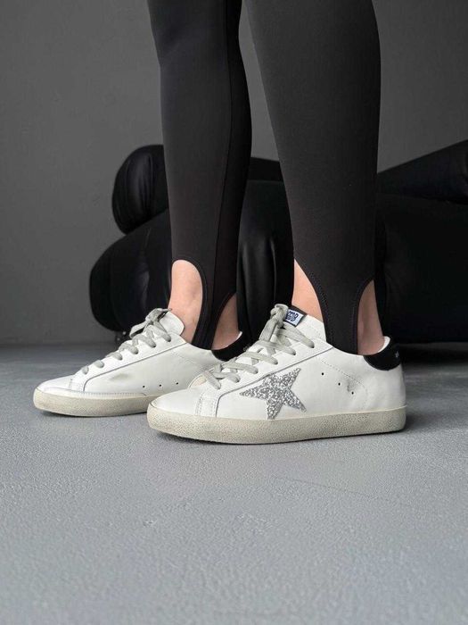 Кросівки Golden Goose Superstar GGDB Silver premium