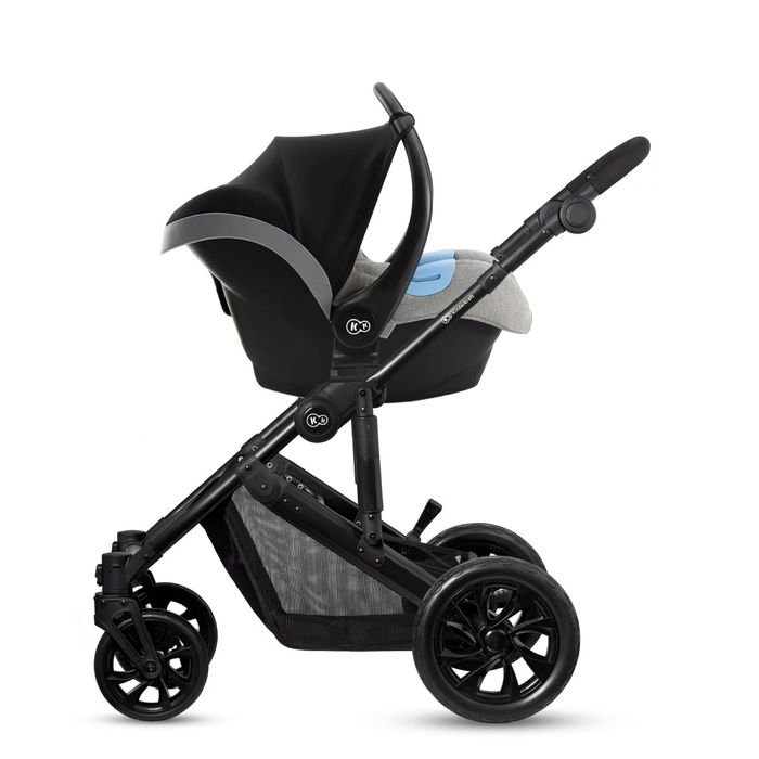 Carrinho bebe - Kinderkraft Prime Lite Grey Trio com factura/garantia