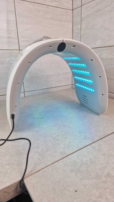 Maska led 7 kolorów foreverlily nano spray foton spa