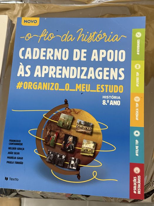 Maniais e cadernos de atividades 8 ano