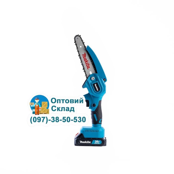 Набір Makita для обрізки дерев міні-пила DUC155Z та секатор DUP365 36V