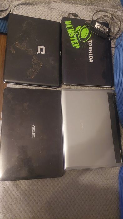 Stare laptopy 4szt,cena za całość