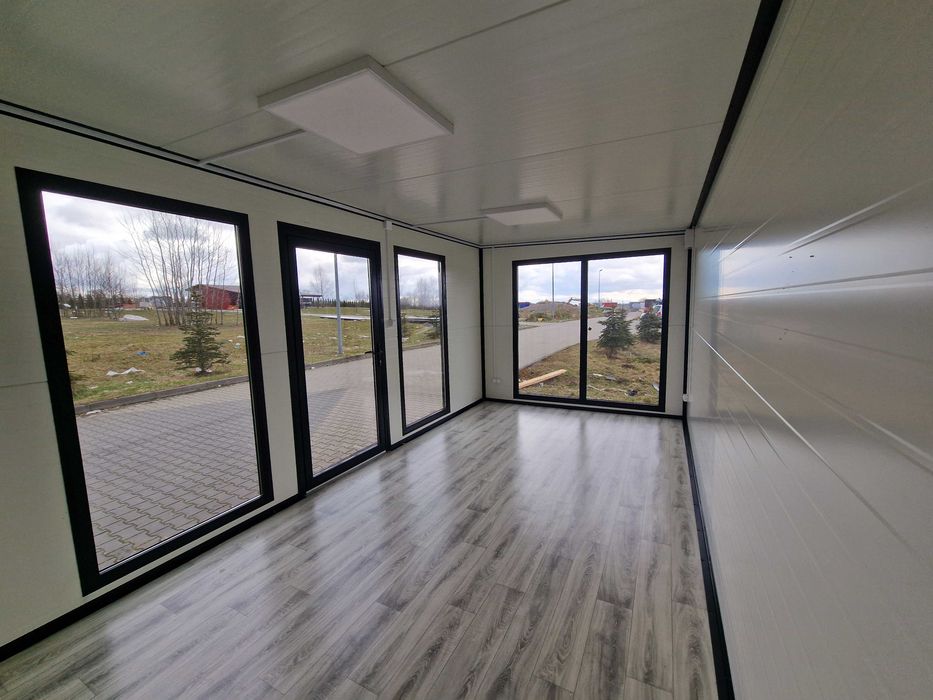 kontener biurowy usługowy pawilon 6x3 m 6x2.50