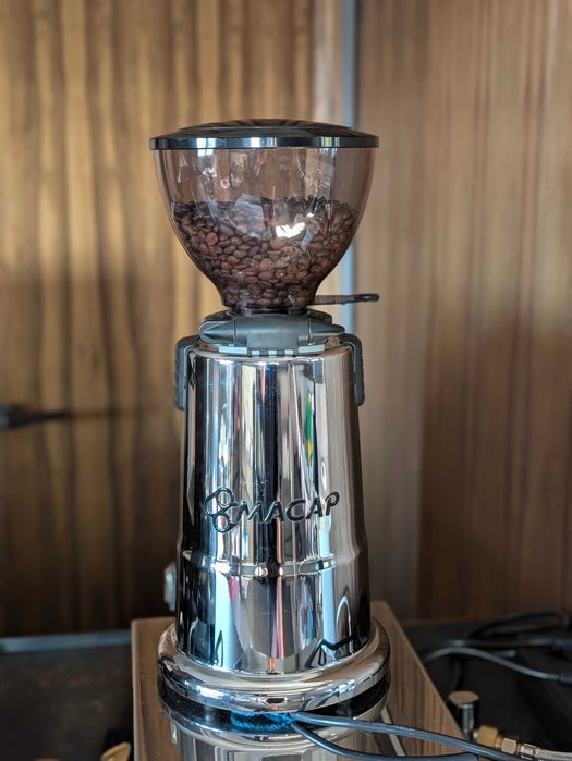 Młynek do kawy Macap MC4 chrom – żarna 58 mm, gastro / espresso