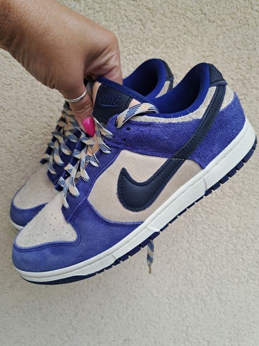 Nike dunk low..blue suede skora