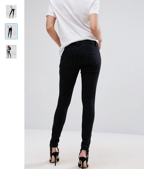 Джинси/штани для вагітних H&M, розмір 42, чорні