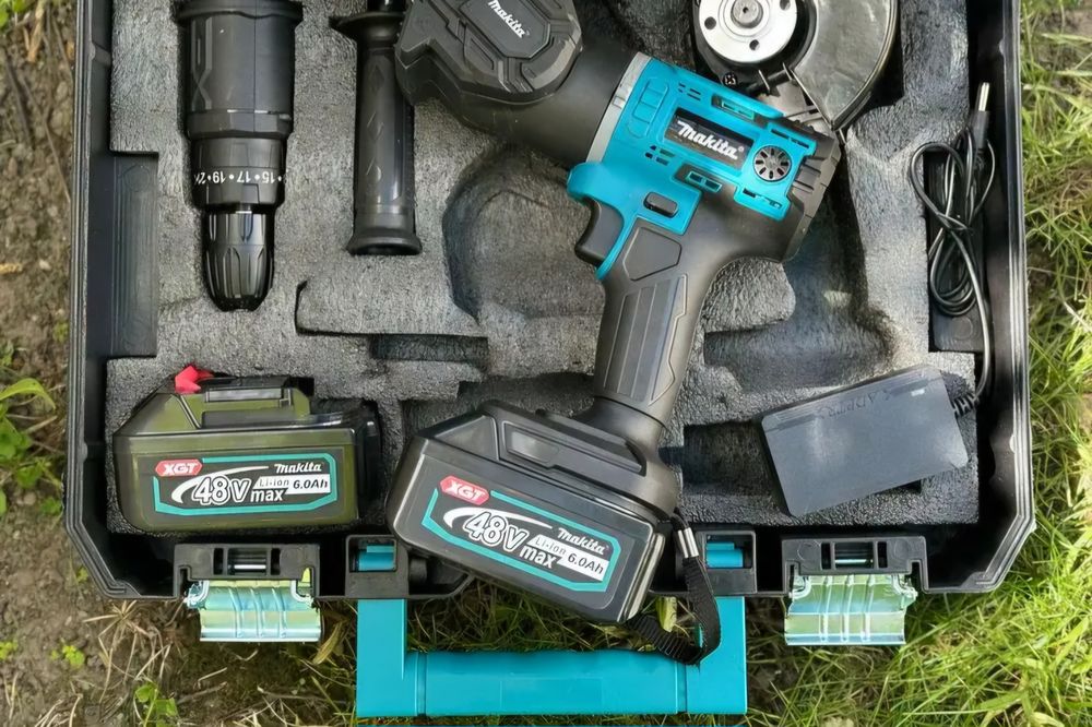 Аккумуляторный Набор Макита 3в1 Болгарка Шуруповерт Пила 36В 6Ач 2Ак