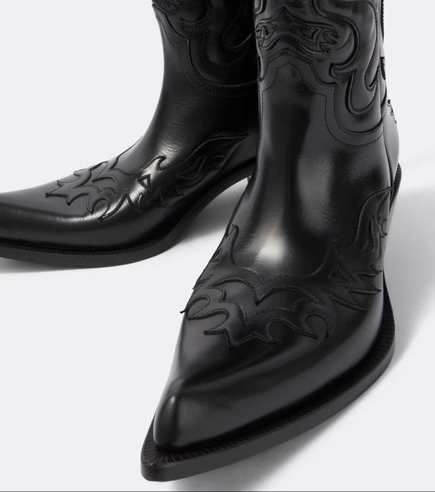 Kowbojskie buty ze skóry Bouni