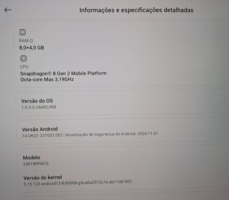 Tablet Xiaomi 6S Pro