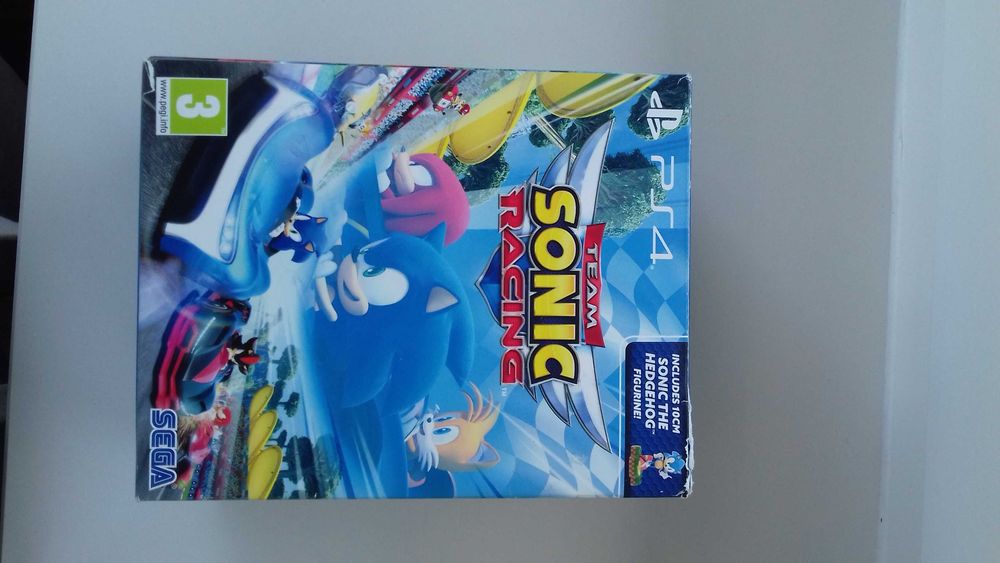 Ps4 Sonic Team Racing Kolekcjonerska z Figurką