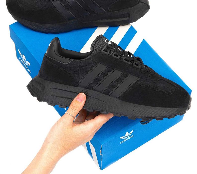 Мужские кроссовки Adidas Retropy E5 "Black" Размеры 41-45