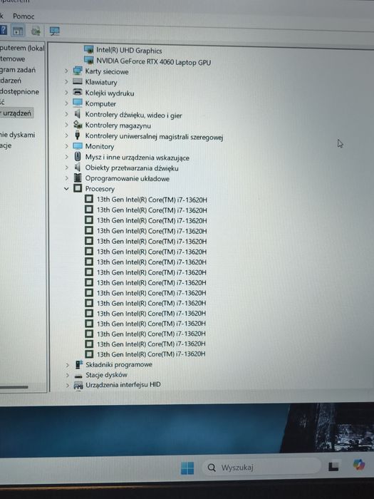 Laptop gamingowy Msi na gwarancji RTX 4060